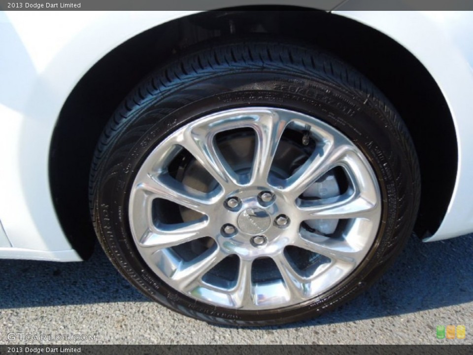 2013 Dodge Dart Limited Wheel and Tire Photo #70742105