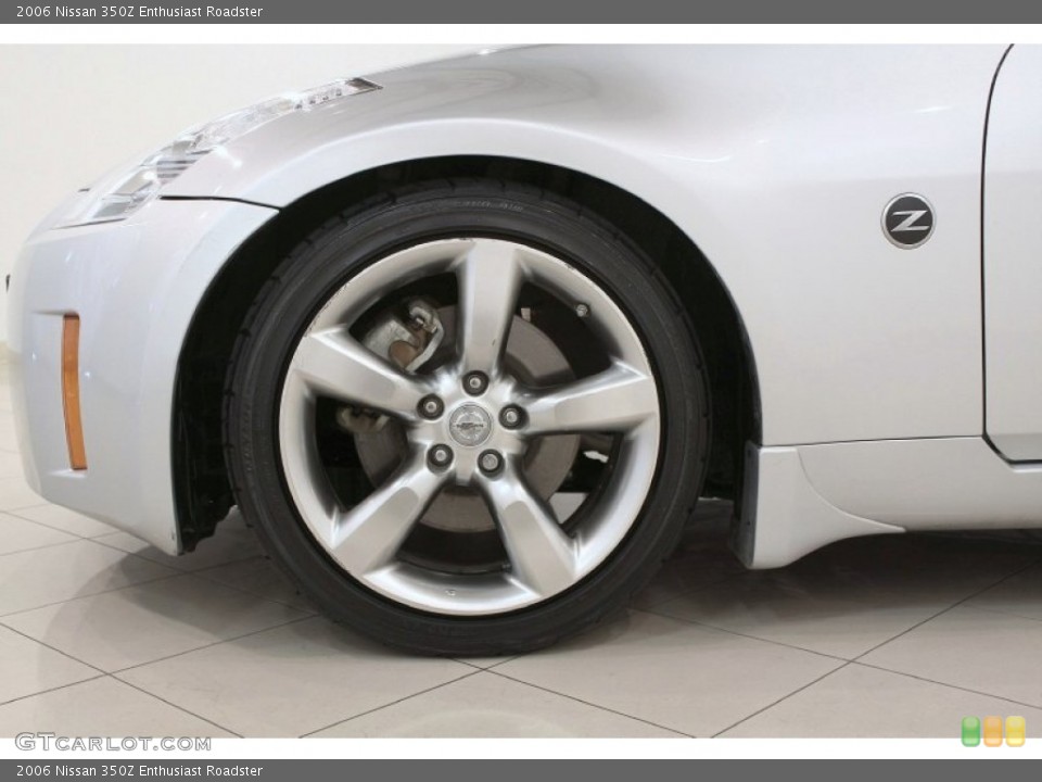 2006 Nissan 350Z Enthusiast Roadster Wheel and Tire Photo #70744544