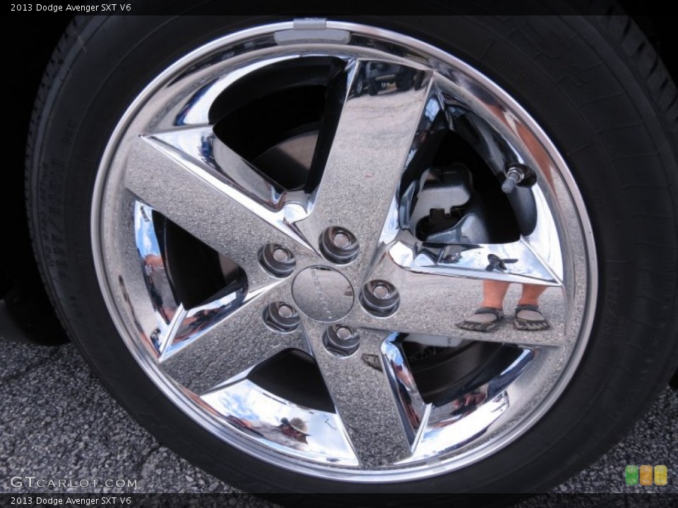 2013 Dodge Avenger SXT V6 Wheel and Tire Photo #70760039