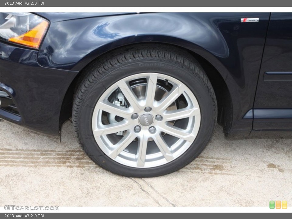 2013 Audi A3 2.0 TDI Wheel and Tire Photo #70762691