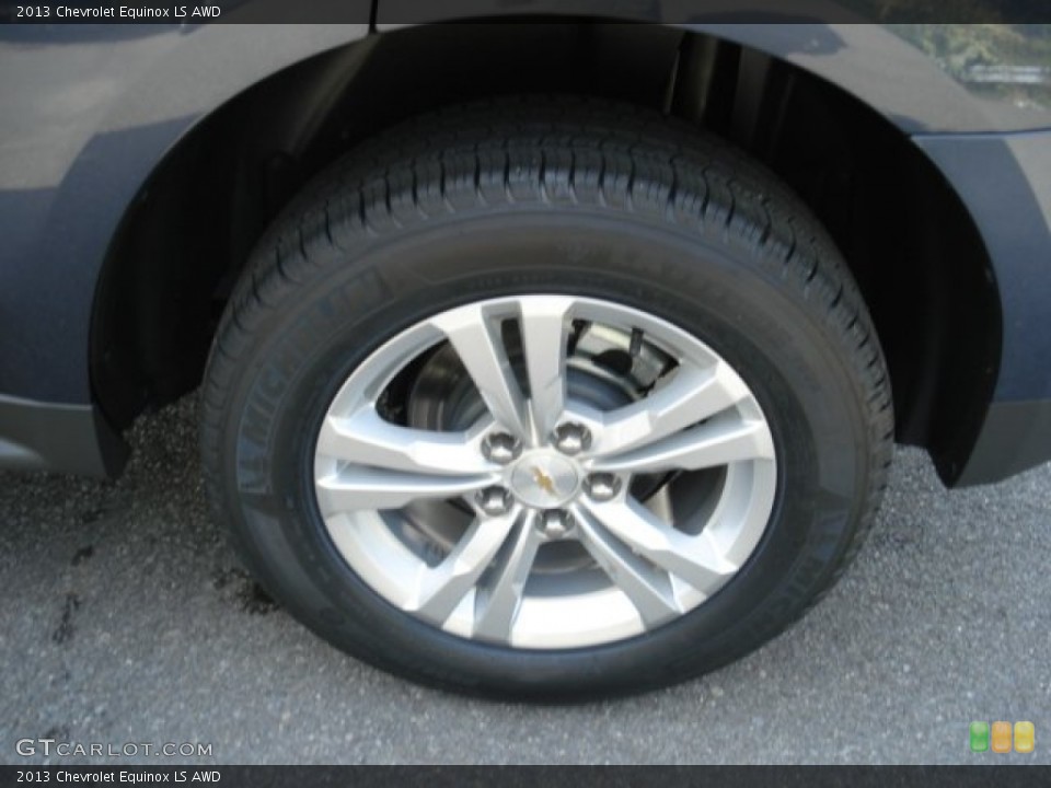 2013 Chevrolet Equinox LS AWD Wheel and Tire Photo #70773692