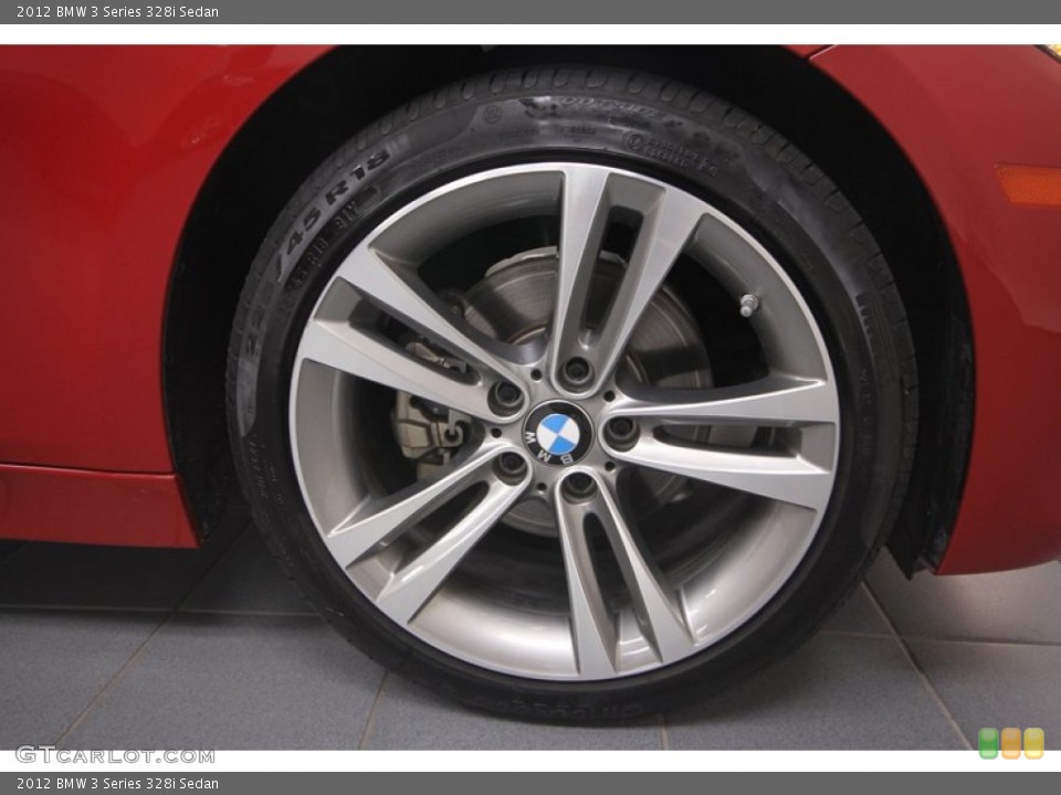 2012 BMW 3 Series 328i Sedan Wheel and Tire Photo #70780070
