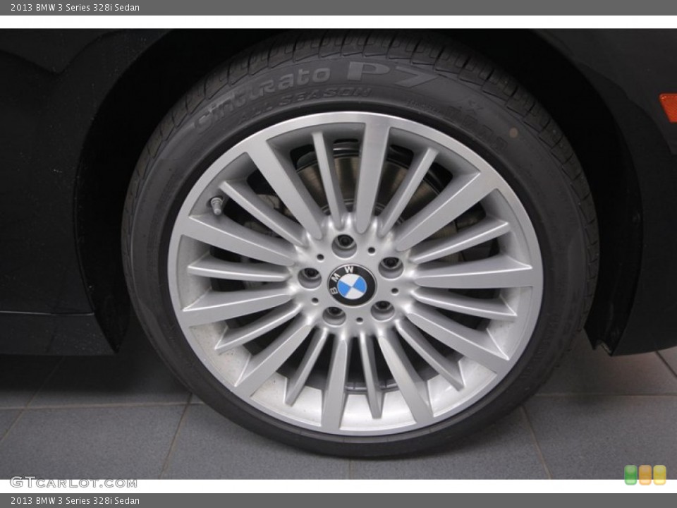 2013 BMW 3 Series 328i Sedan Wheel and Tire Photo #70783409