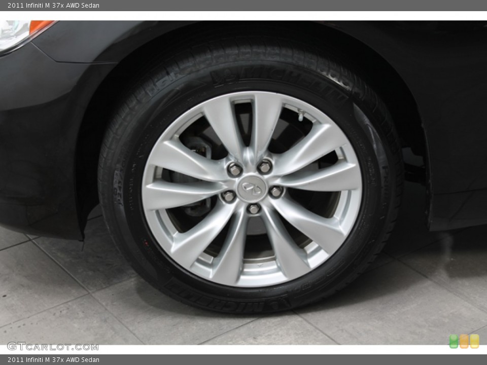 2011 Infiniti M 37x AWD Sedan Wheel and Tire Photo #70783877