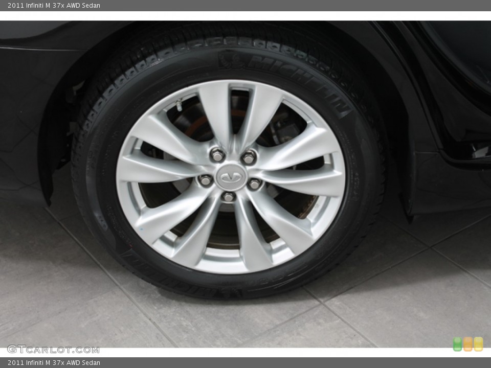 2011 Infiniti M 37x AWD Sedan Wheel and Tire Photo #70783889