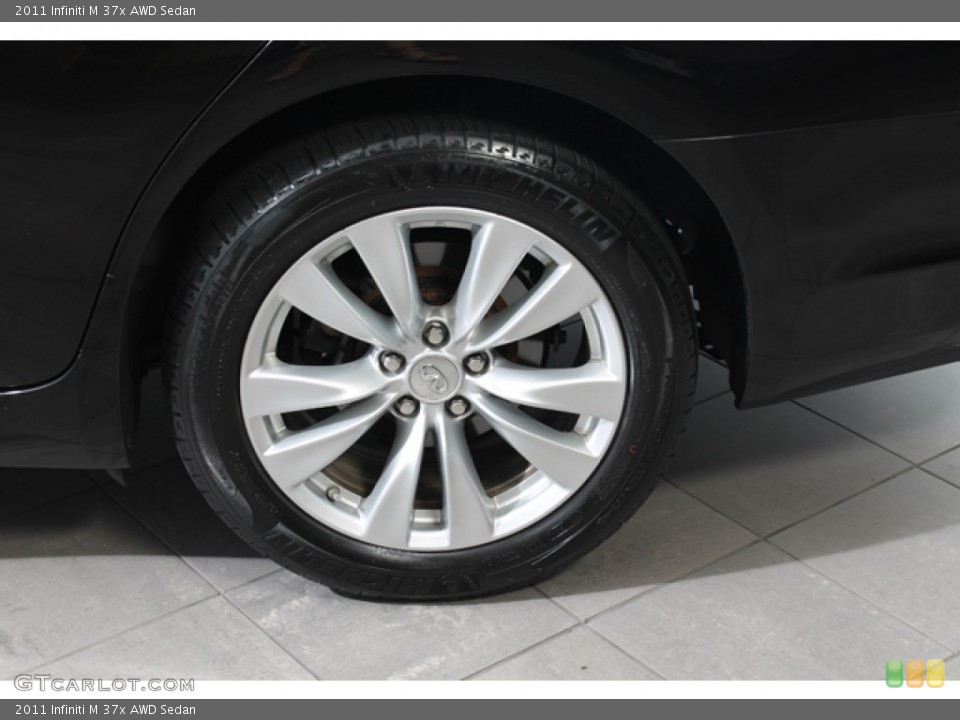 2011 Infiniti M 37x AWD Sedan Wheel and Tire Photo #70783898