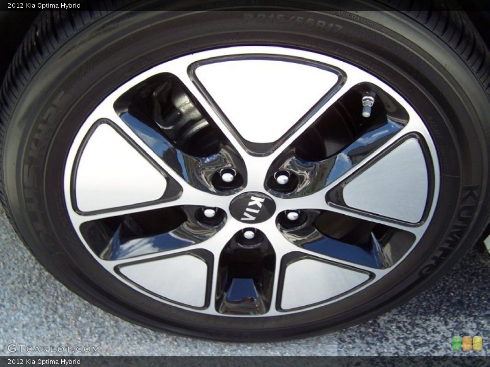 2012 Kia Optima Hybrid Wheel and Tire Photo #70787759