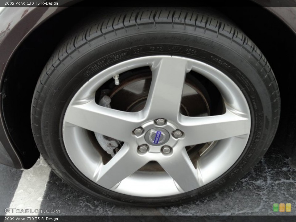 2009 Volvo C30 T5 R-Design Wheel and Tire Photo #70789119