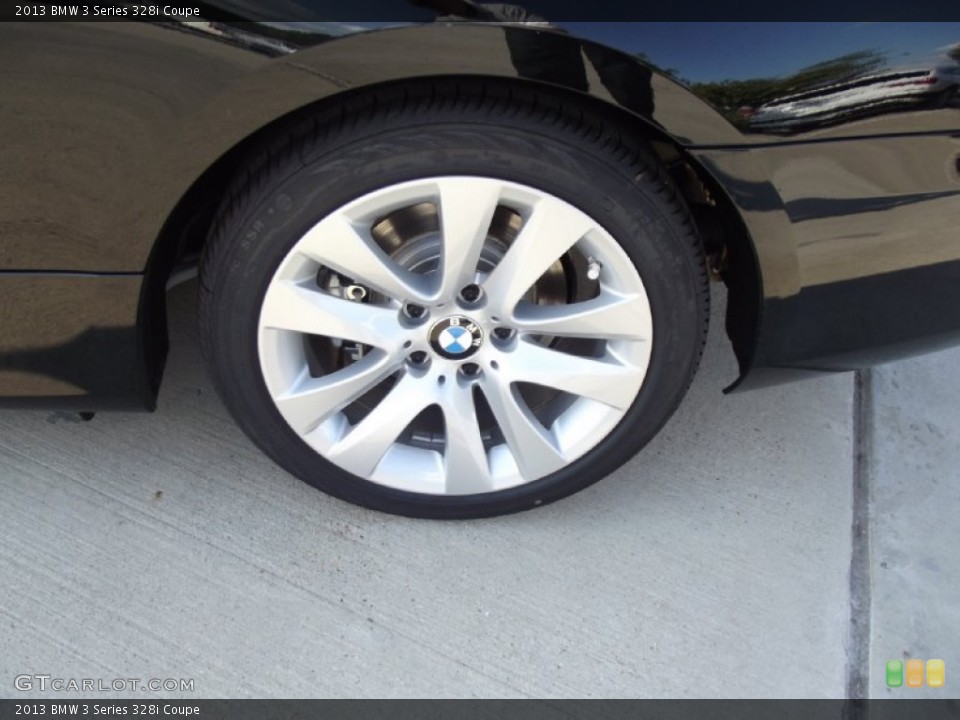 2013 BMW 3 Series 328i Coupe Wheel and Tire Photo #70790693