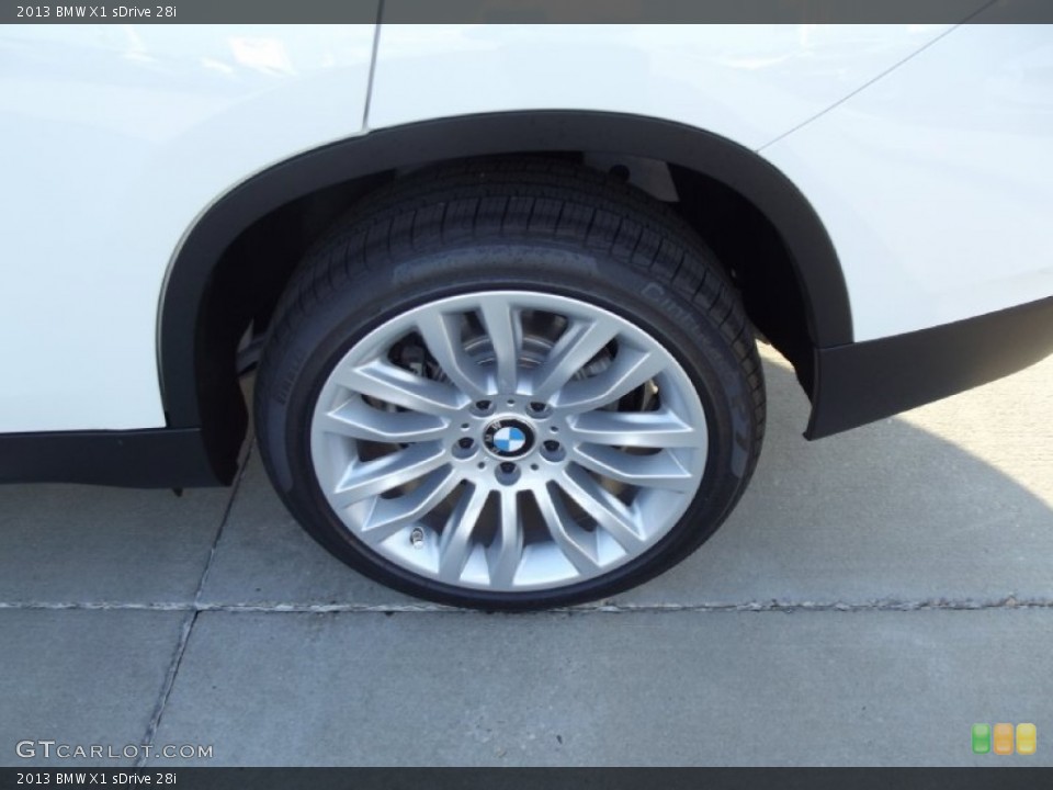 2013 BMW X1 sDrive 28i Wheel and Tire Photo #70790834