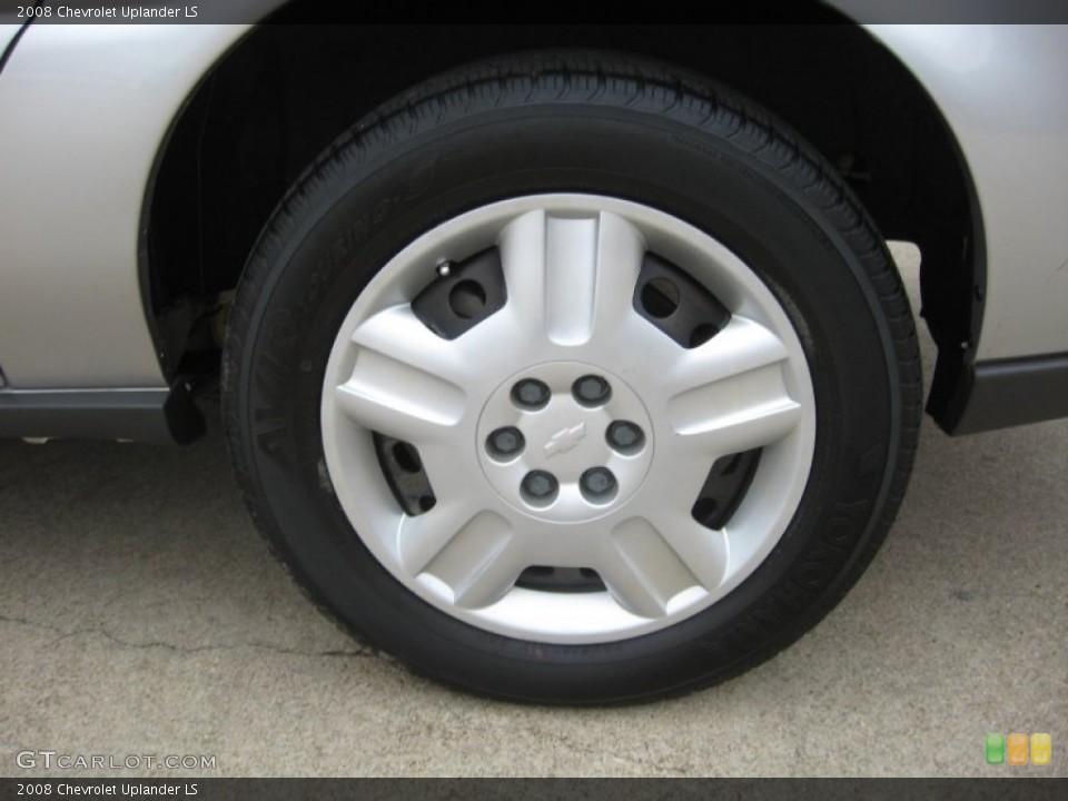 2008 Chevrolet Uplander LS Wheel and Tire Photo #70794638