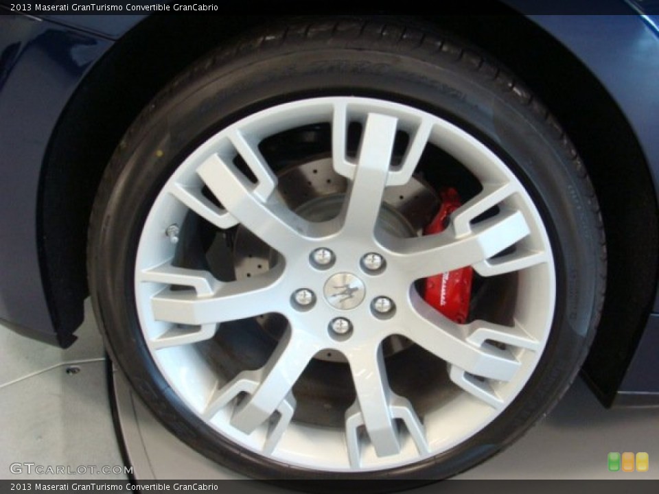 2013 Maserati GranTurismo Convertible GranCabrio Wheel and Tire Photo #70795217