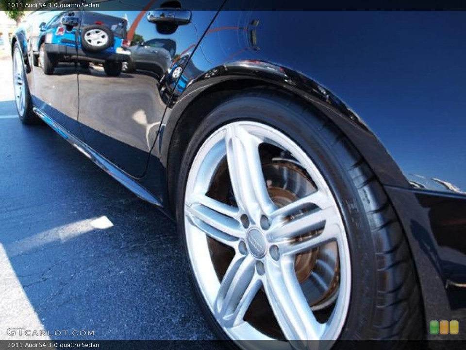 2011 Audi S4 3.0 quattro Sedan Wheel and Tire Photo #70799054