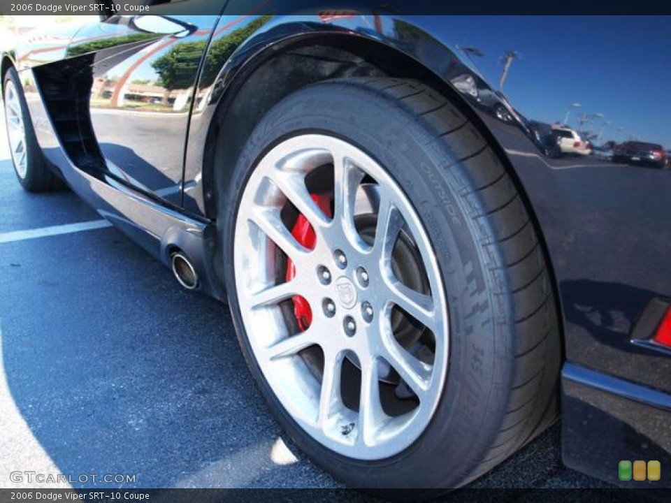 2006 Dodge Viper SRT-10 Coupe Wheel and Tire Photo #70799192