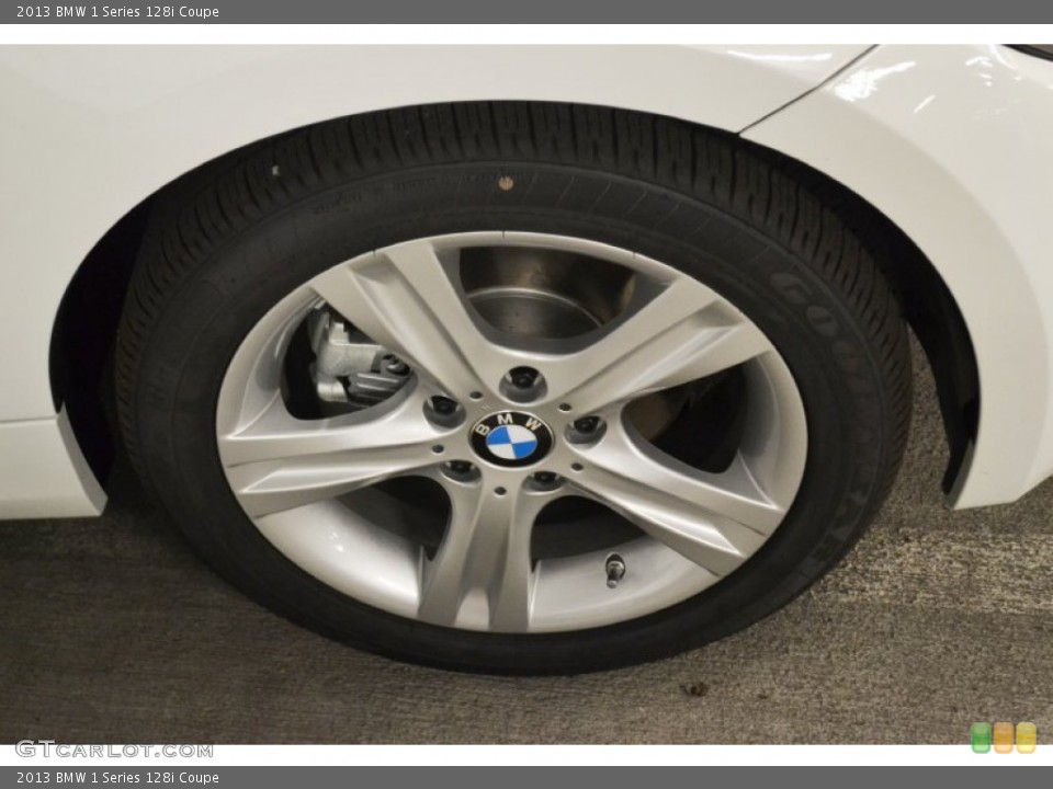 2013 BMW 1 Series 128i Coupe Wheel and Tire Photo #70808768