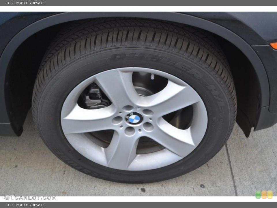 2013 BMW X6 xDrive35i Wheel and Tire Photo #70809662