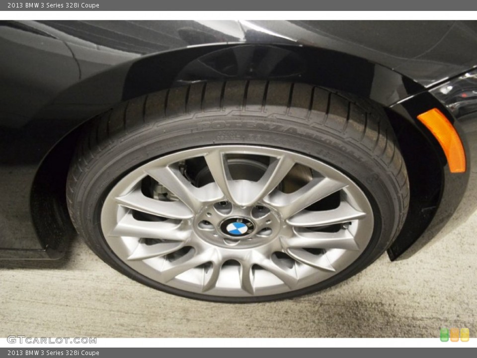 2013 BMW 3 Series 328i Coupe Wheel and Tire Photo #70809746