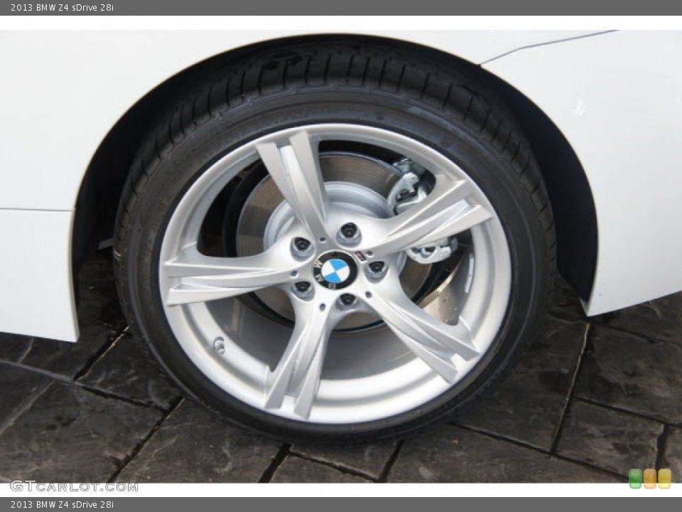 2013 BMW Z4 sDrive 28i Wheel and Tire Photo #70814900