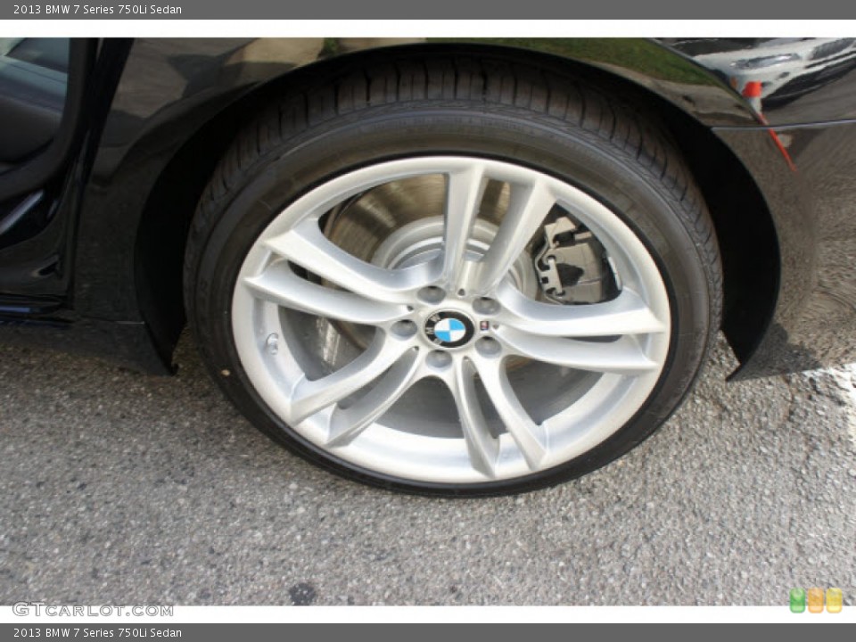 2013 BMW 7 Series 750Li Sedan Wheel and Tire Photo #70815129