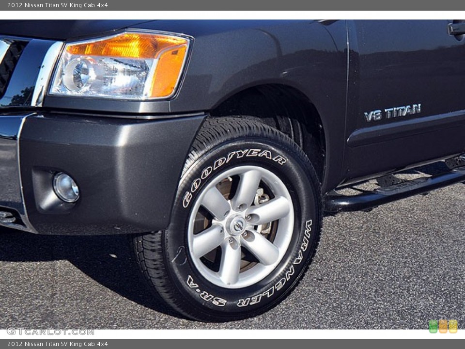 2012 Nissan Titan SV King Cab 4x4 Wheel and Tire Photo #70819239
