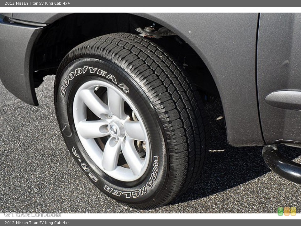 2012 Nissan Titan SV King Cab 4x4 Wheel and Tire Photo #70819248
