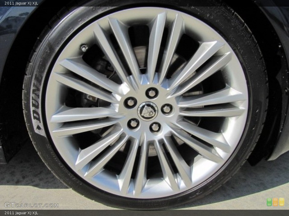 2011 Jaguar XJ XJL Wheel and Tire Photo #70820708