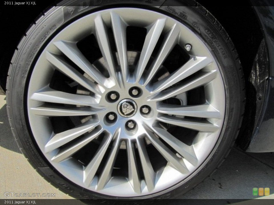 2011 Jaguar XJ XJL Wheel and Tire Photo #70820716