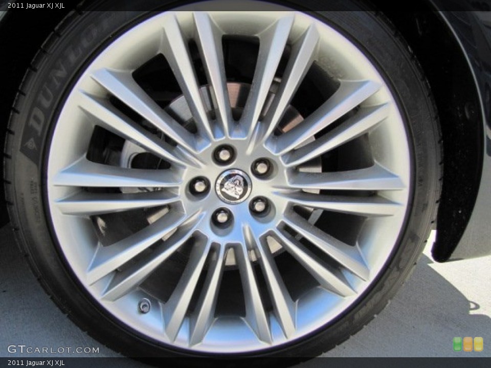 2011 Jaguar XJ XJL Wheel and Tire Photo #70820724