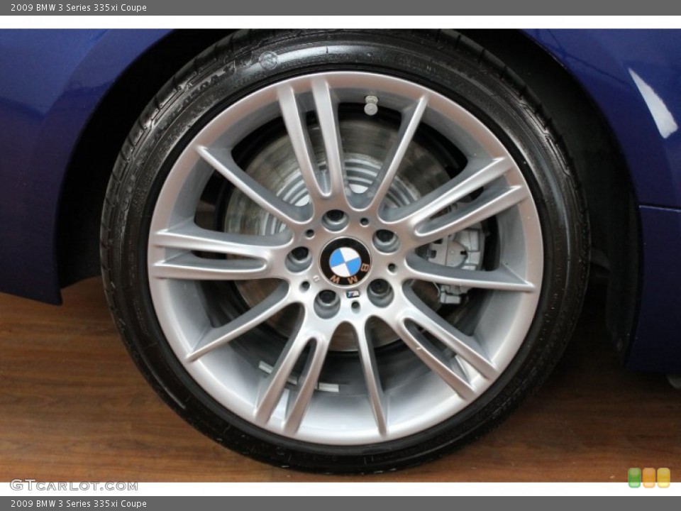 2009 BMW 3 Series 335xi Coupe Wheel and Tire Photo #70827843