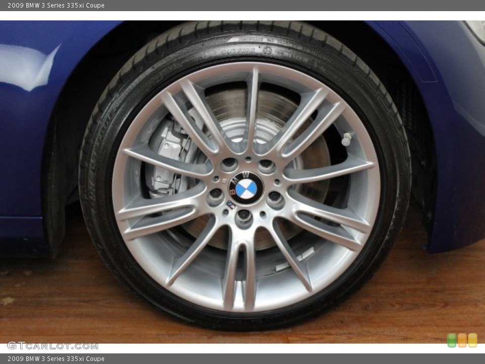 2009 BMW 3 Series 335xi Coupe Wheel and Tire Photo #70827852