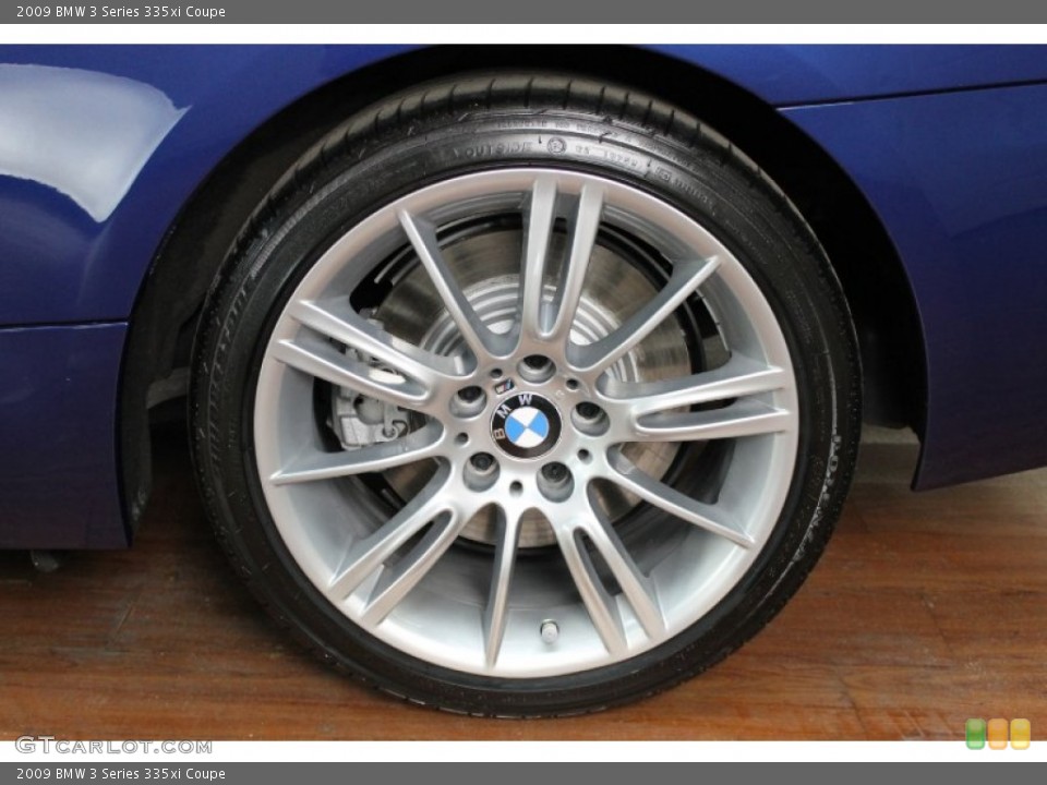 2009 BMW 3 Series 335xi Coupe Wheel and Tire Photo #70827861