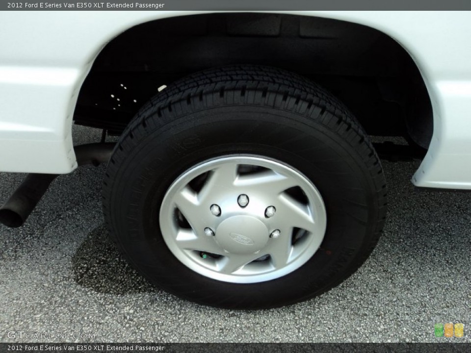2012 Ford E Series Van E350 XLT Extended Passenger Wheel and Tire Photo #70827909