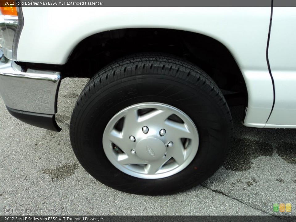 2012 Ford E Series Van E350 XLT Extended Passenger Wheel and Tire Photo #70827978