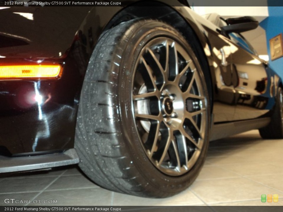 2012 Ford Mustang Shelby GT500 SVT Performance Package Coupe Wheel and Tire Photo #70829835