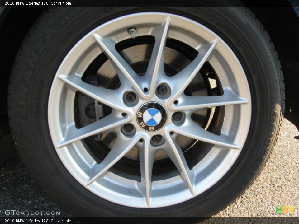 2010 BMW 1 Series 128i Convertible Wheel and Tire Photo #70839162