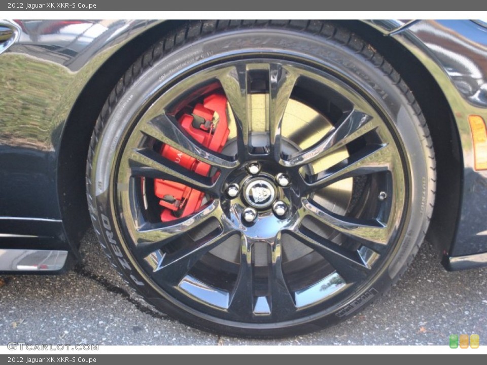 2012 Jaguar XK XKR-S Coupe Wheel and Tire Photo #70840551