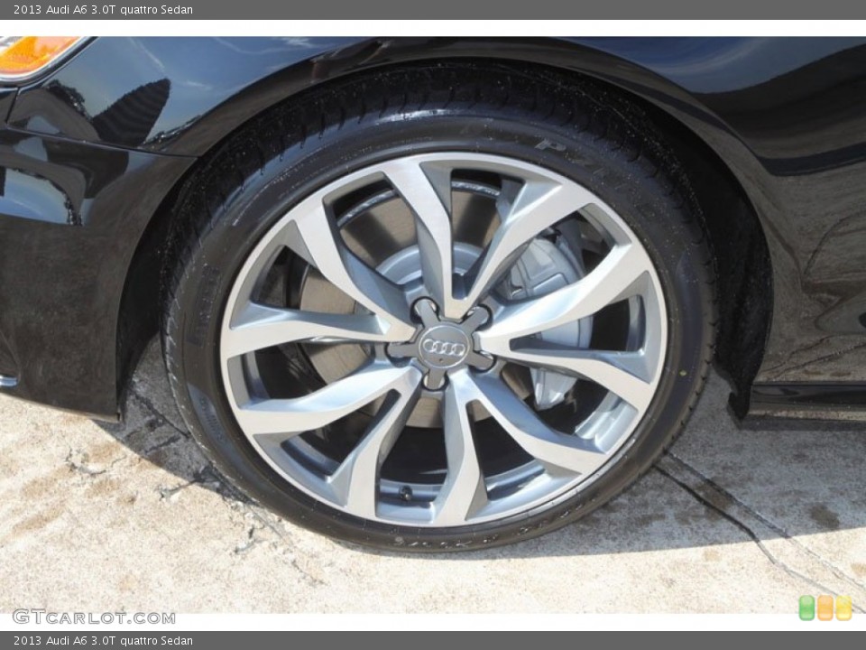 2013 Audi A6 3.0T quattro Sedan Wheel and Tire Photo #70840872