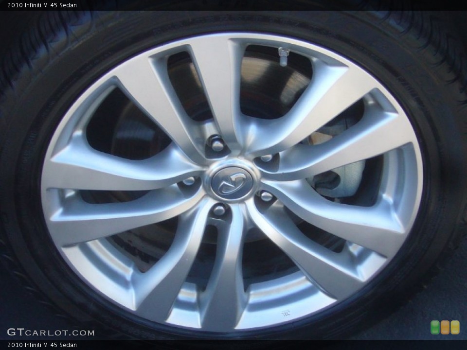 2010 Infiniti M 45 Sedan Wheel and Tire Photo #70844514