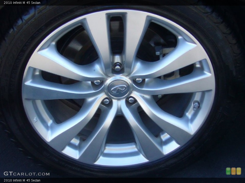2010 Infiniti M 45 Sedan Wheel and Tire Photo #70844523