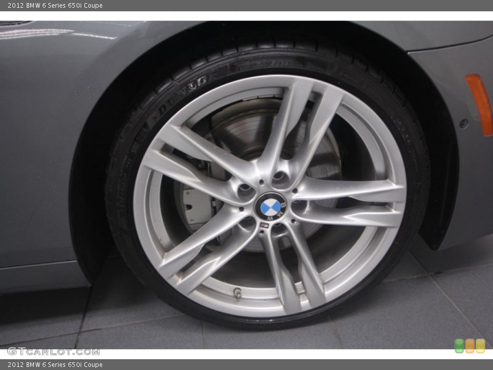 2012 BMW 6 Series 650i Coupe Wheel and Tire Photo #70847574