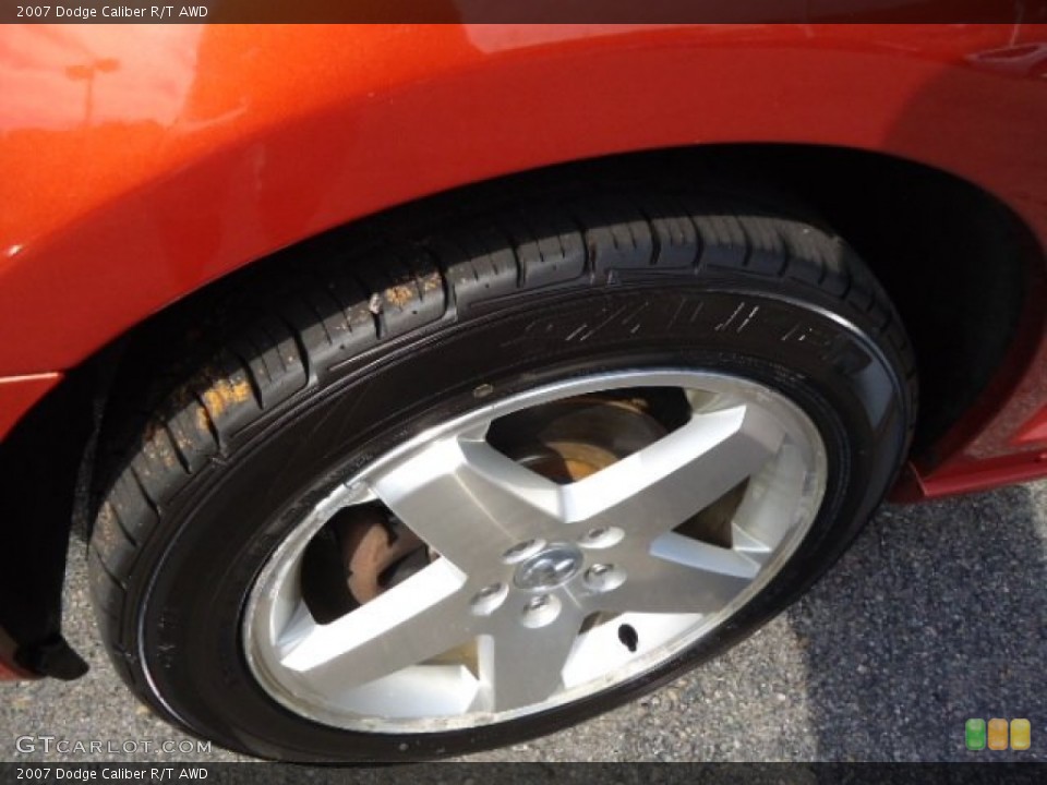 2007 Dodge Caliber R/T AWD Wheel and Tire Photo #70853691