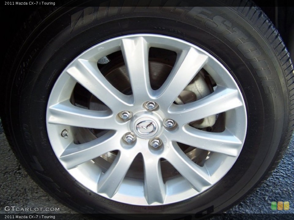 2011 Mazda CX-7 i Touring Wheel and Tire Photo #70857207