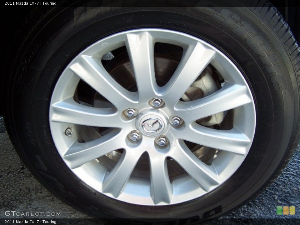 2011 Mazda CX-7 i Touring Wheel and Tire Photo #70857216