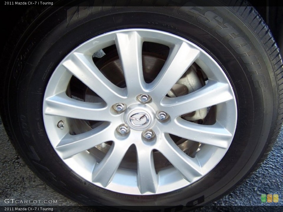2011 Mazda CX-7 i Touring Wheel and Tire Photo #70857225