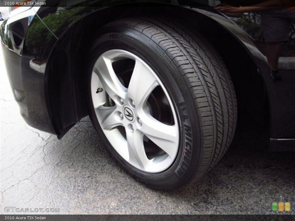 2010 Acura TSX Sedan Wheel and Tire Photo #70858869