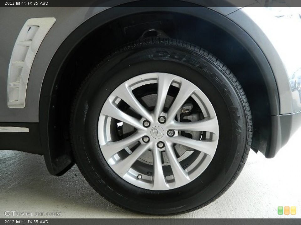 2012 Infiniti FX 35 AWD Wheel and Tire Photo #70863412