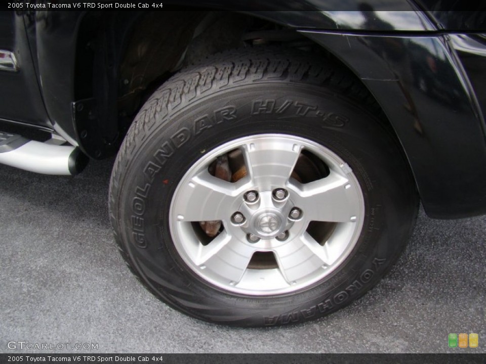 2005 Toyota Tacoma V6 TRD Sport Double Cab 4x4 Wheel and Tire Photo #70864171