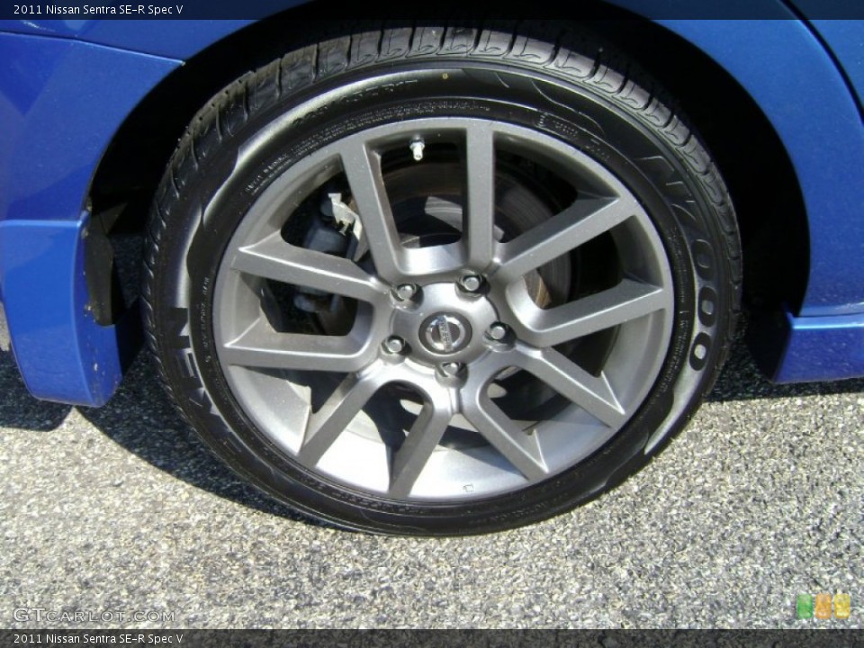 2011 Nissan Sentra SE-R Spec V Wheel and Tire Photo #70864939
