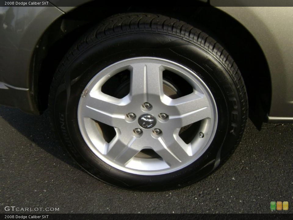2008 Dodge Caliber SXT Wheel and Tire Photo #70865641