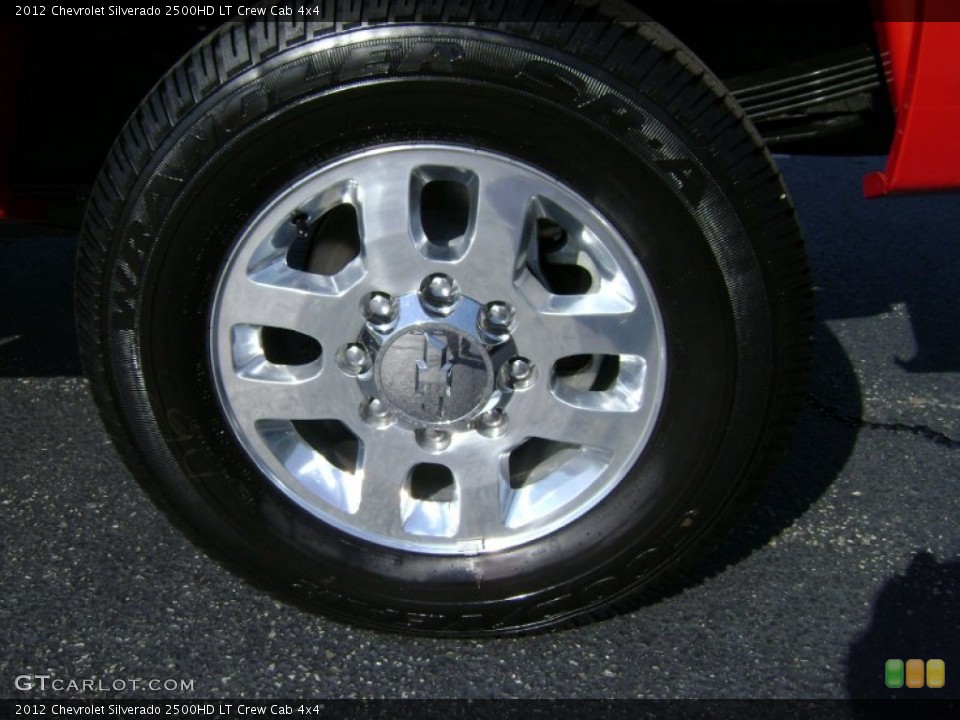 2012 Chevrolet Silverado 2500HD LT Crew Cab 4x4 Wheel and Tire Photo #70867984
